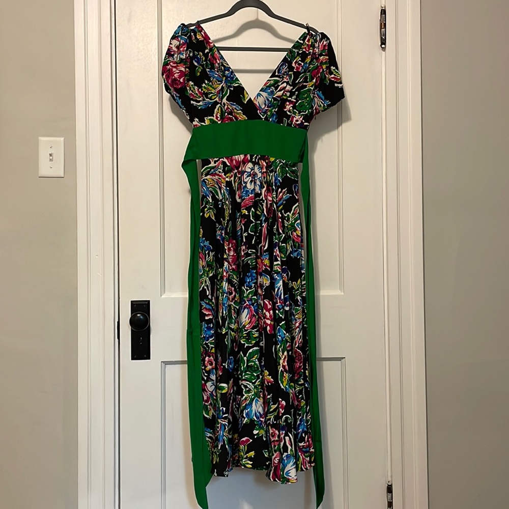 Trashy Diva Retro Floral Long Obi 100% Silk
